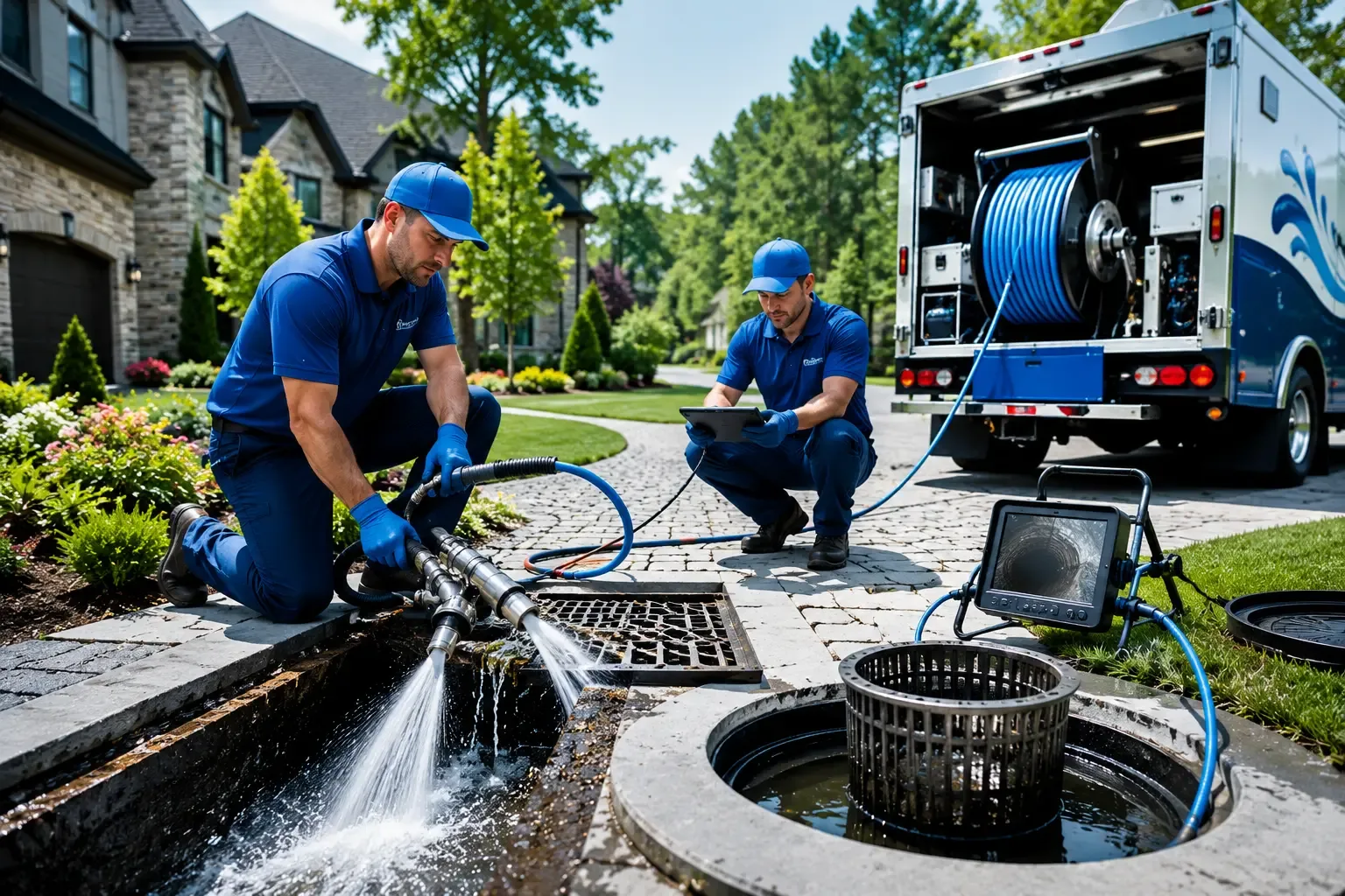 Local outdoor drain cleaning professionals in Reed, KY